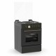 Thermogatz TGS 4222 RUSTIC ANTH Κουζίνα Υγραερίου 49lt με Εστίες Υγραερίου Π60εκ. Γκρι